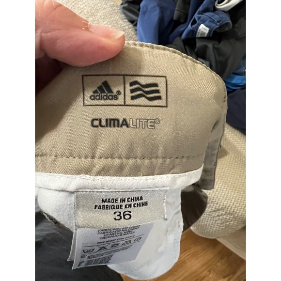Adidas Climalite Men's Shorts Size 36 (Y 12) - Picture 4 of 6
